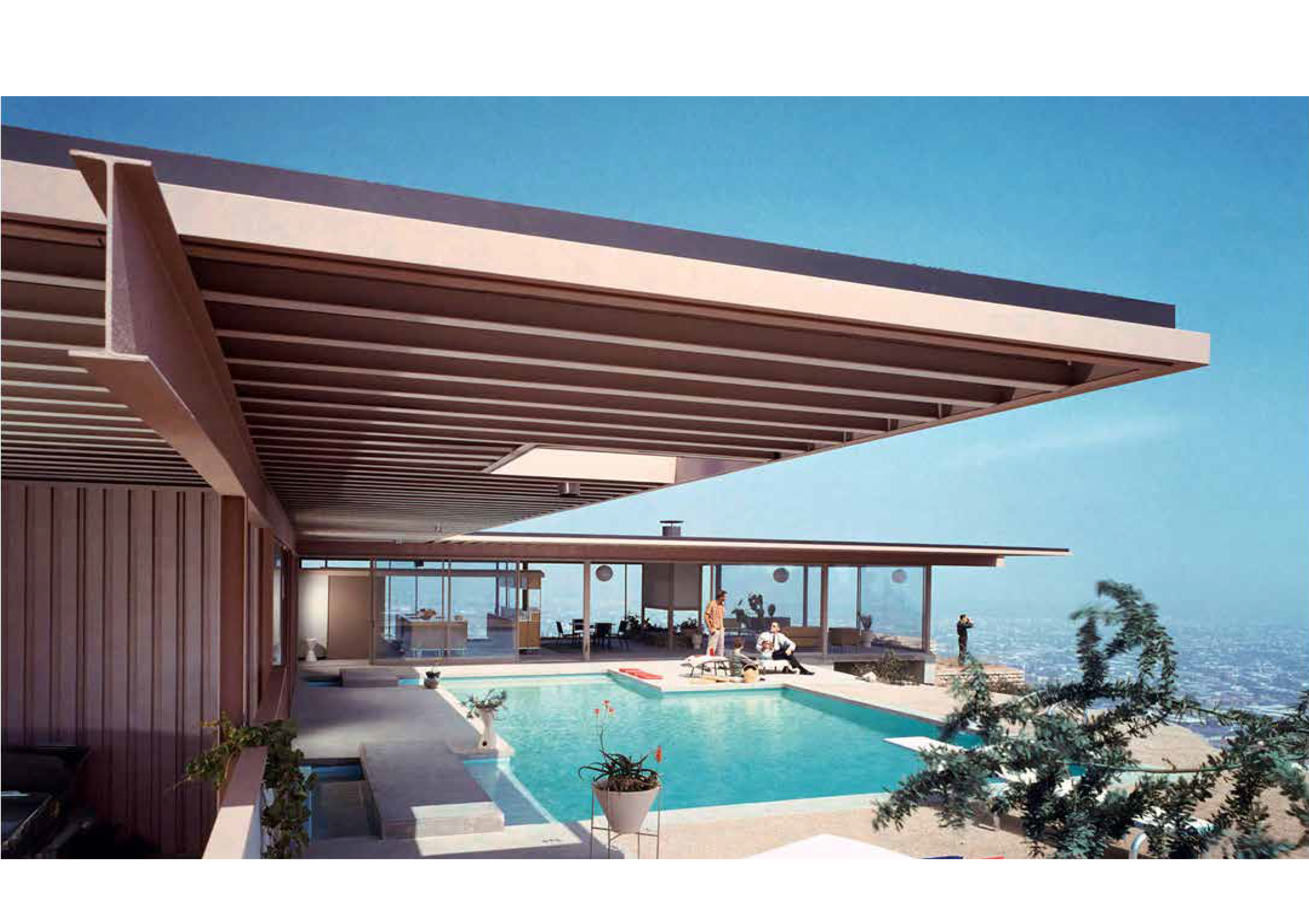 A midcentury image from Twenty Great Houses of the Twentieth Century