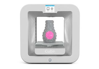 CUBE 3D Systems Wireless Printer 3rd Generation 391100 White Brand New 