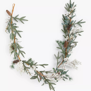 A eucalyptus Christmas garland 