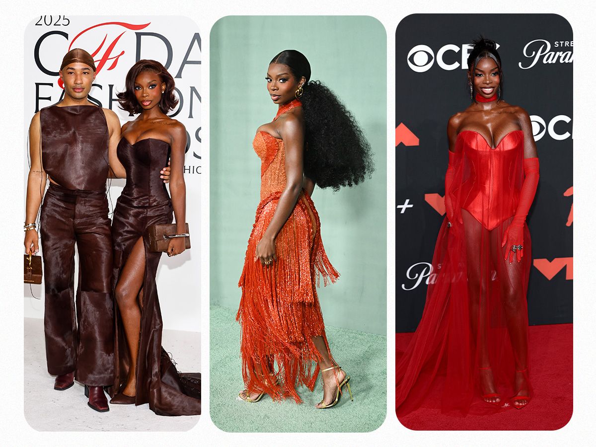 Olandria Carthen on red carpet