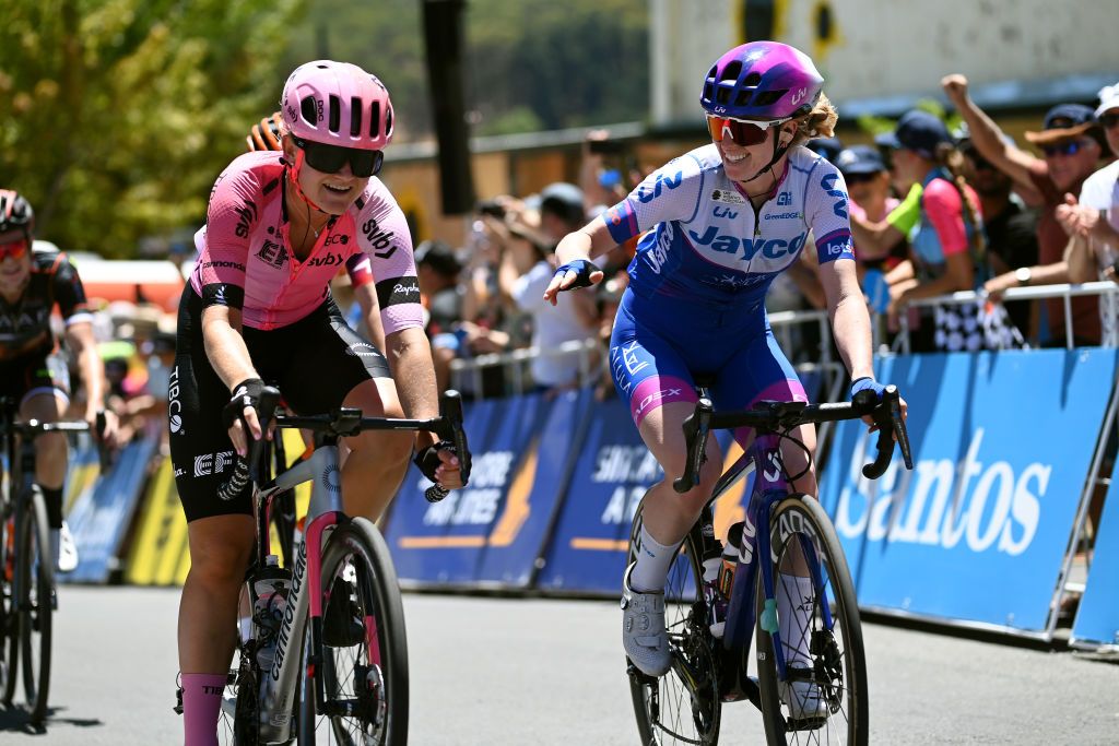Alex Manly (Jayco-AlUla) twin stage 2 of the Women's Tour Down Under
