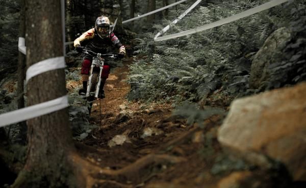 Logan Mulally racer descends in Killington