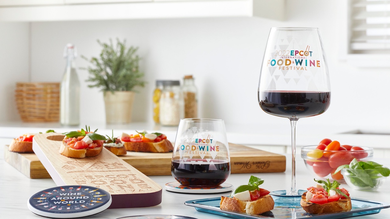 Epcot Food and Wine Festival display