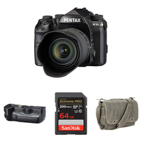 Pentax K-1 Mark II DSLR Camera with 28-105mm Lens and Battery Grip Kit
