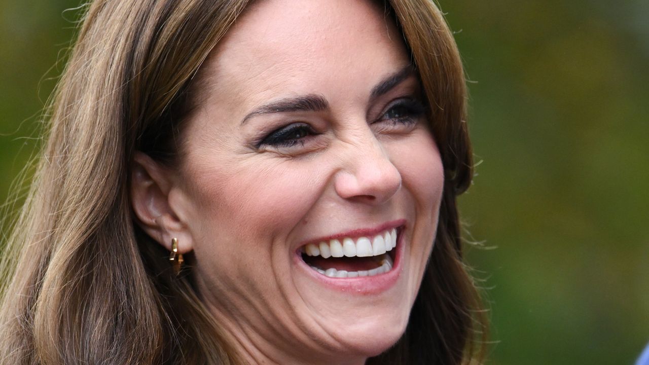 Kate Middleton earrings: Catherine, Princess of Wales visits SportsAid at Bisham Abbey National Sports Centre to mark World Mental Health Day