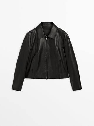 Nappa Leather Biker Jacket