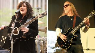 Left&ndash;Ann Wilson of the band Heart performs to promote their new album "Red Velvet Car" in 2010; Right&ndash;Jerry Cantrell performs at The Mercury Ballroom on February 16, 2025, in Louisville, Kentucky