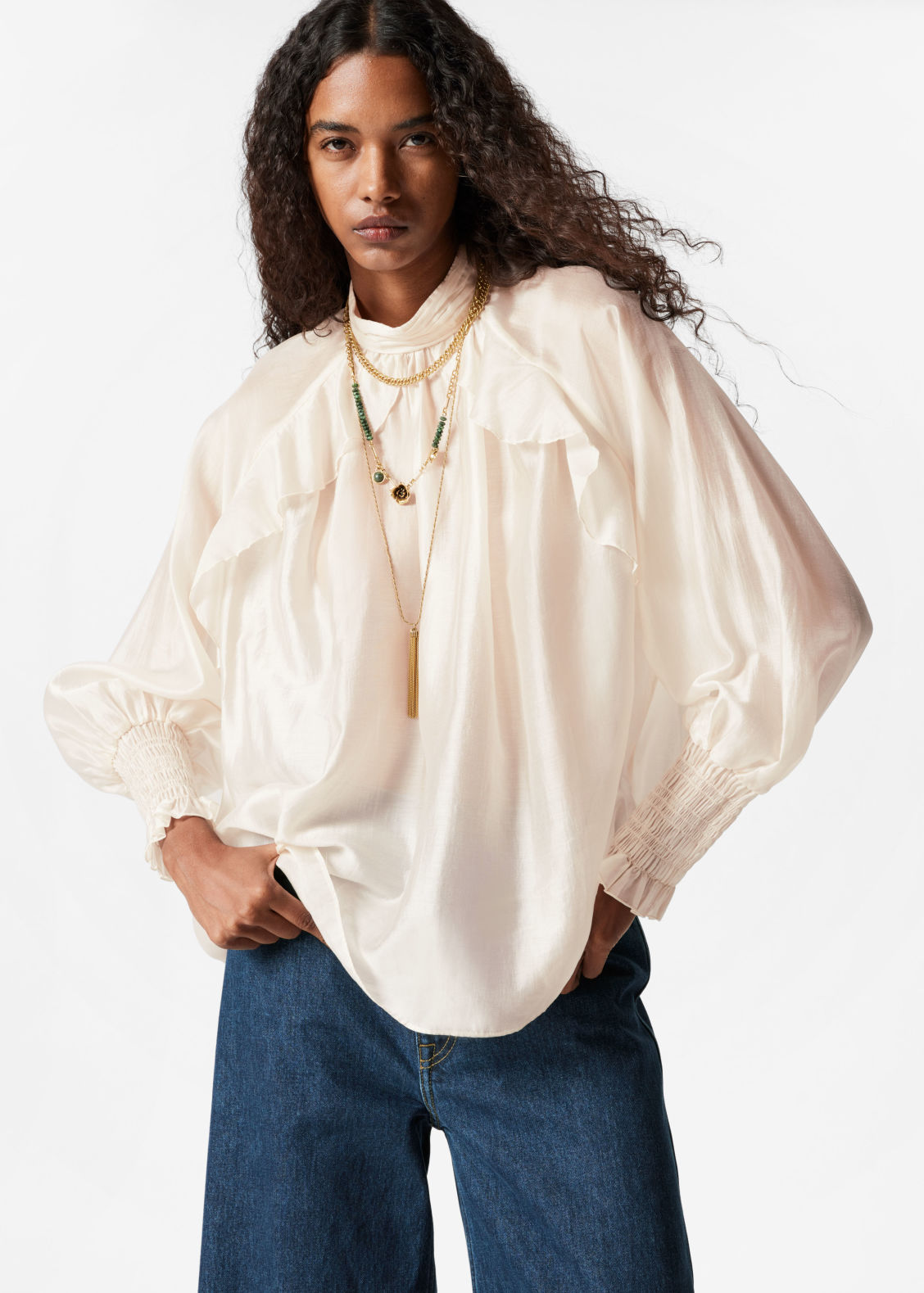 Frilled Blouse