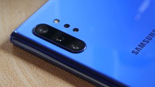 The Note 10 Plus' rear cameras
