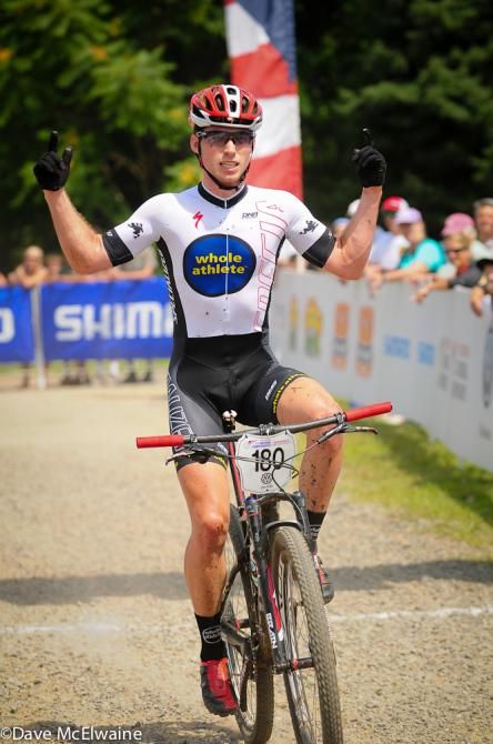 Sean Bennett (Whole Athlete) wins the 17-18 race