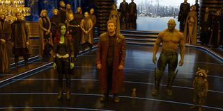 Guardians of the Galaxy Vol 2. < Guardians standing around