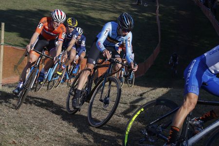 Quinten Hermans en route to winning the U23 European championship