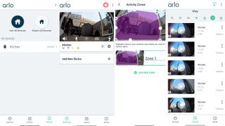 Arlo 4 Pro review: Arlo app screenshots