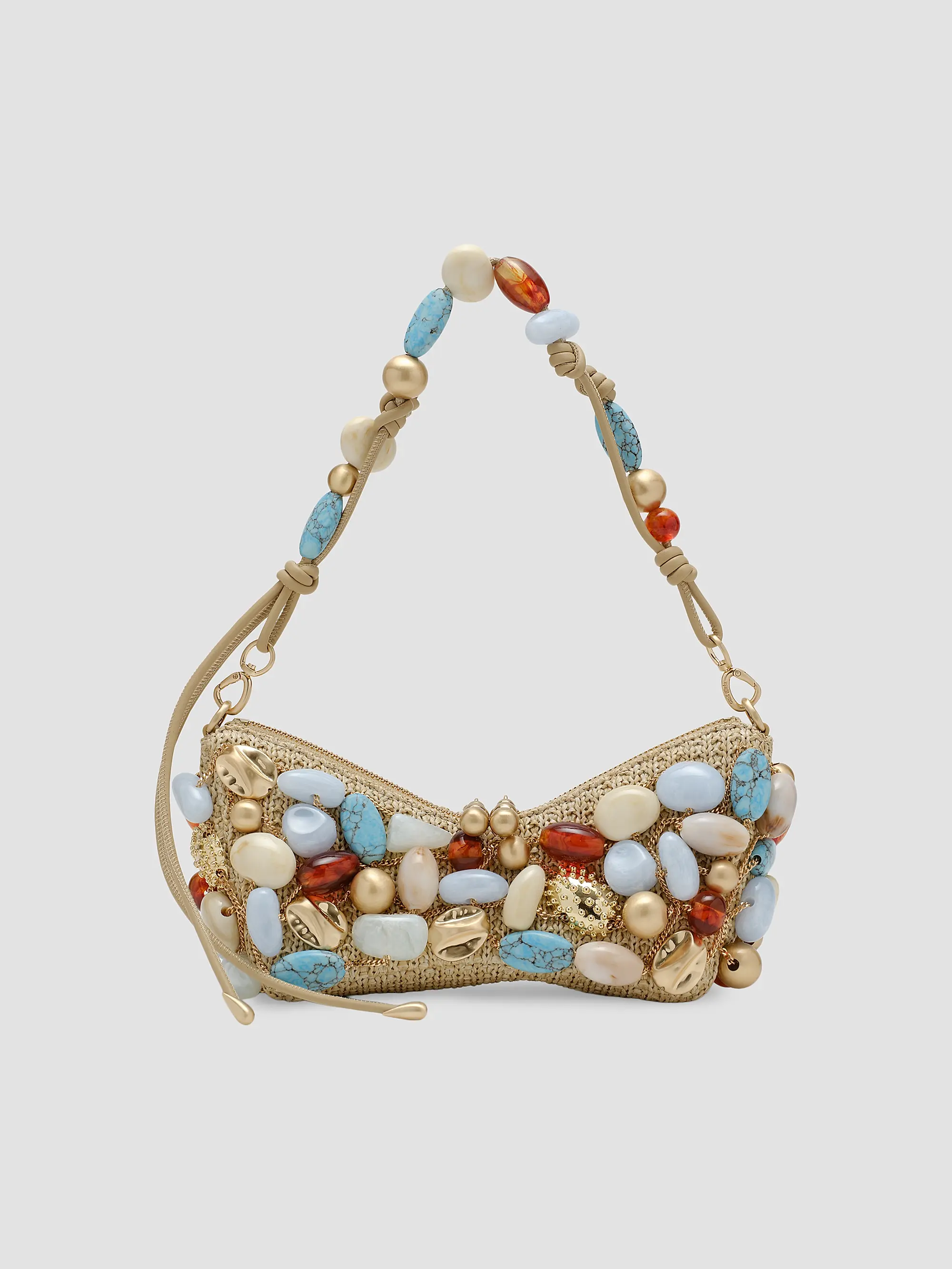 Mercier Beaded Shoulder Bag