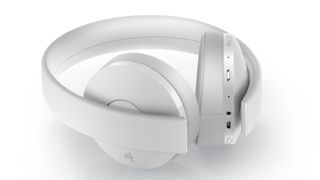 white headset ps4