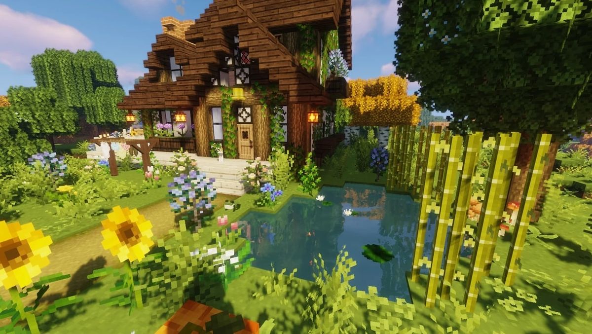 Featured image of post Cottagecore Minecraft House Tutorial Step By Step