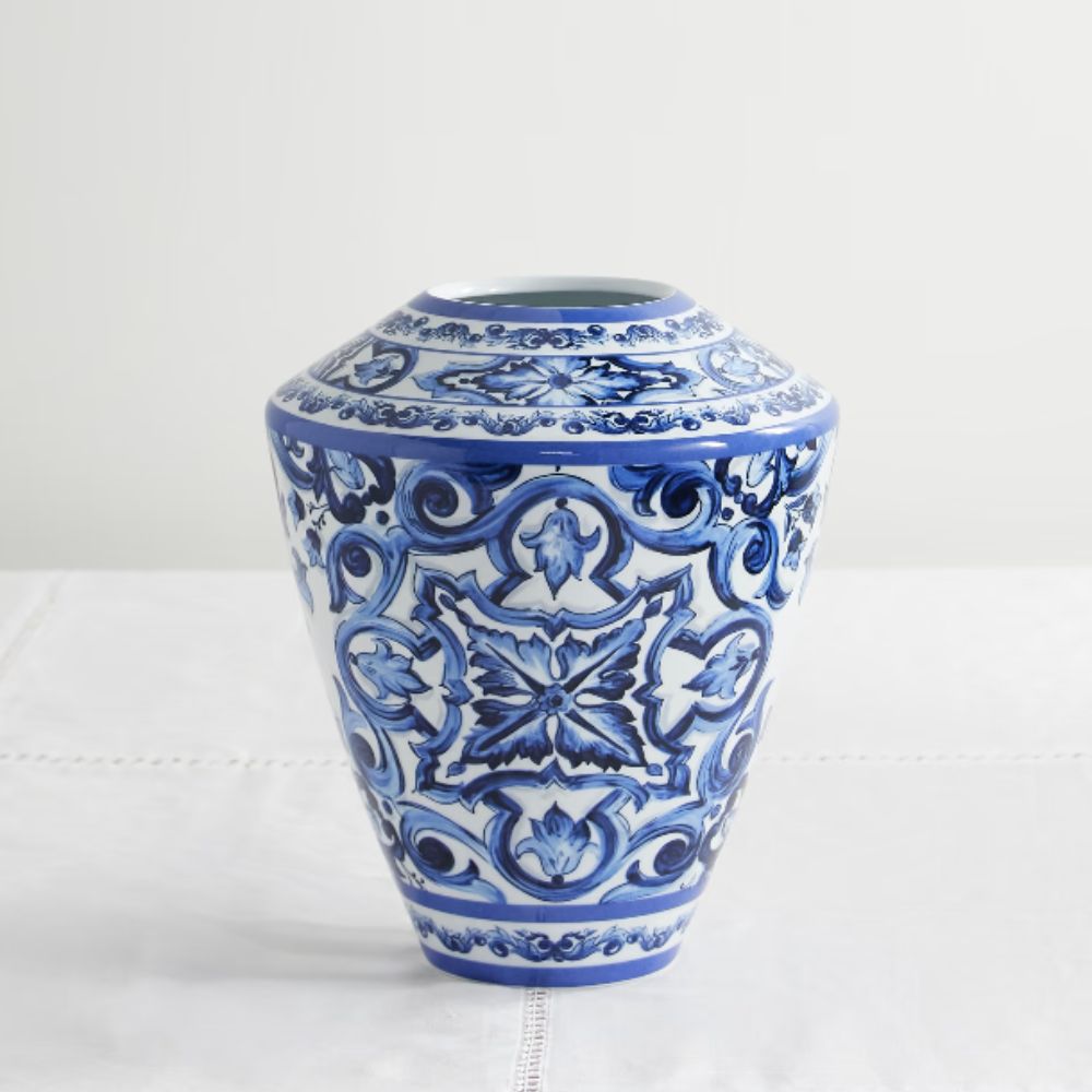 Blue and white Dolce &amp;amp; Gabbana vase