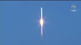 A Northrop Grumman Antares rocket launches the Cygnus NG-16 cargo resupply spacecraft to the International Space Station from NASA's Wallops Flight Facility, on Aug. 10, 2021.