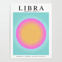 14. Good Energy Astrology Zodiac Aura Gradient Poster