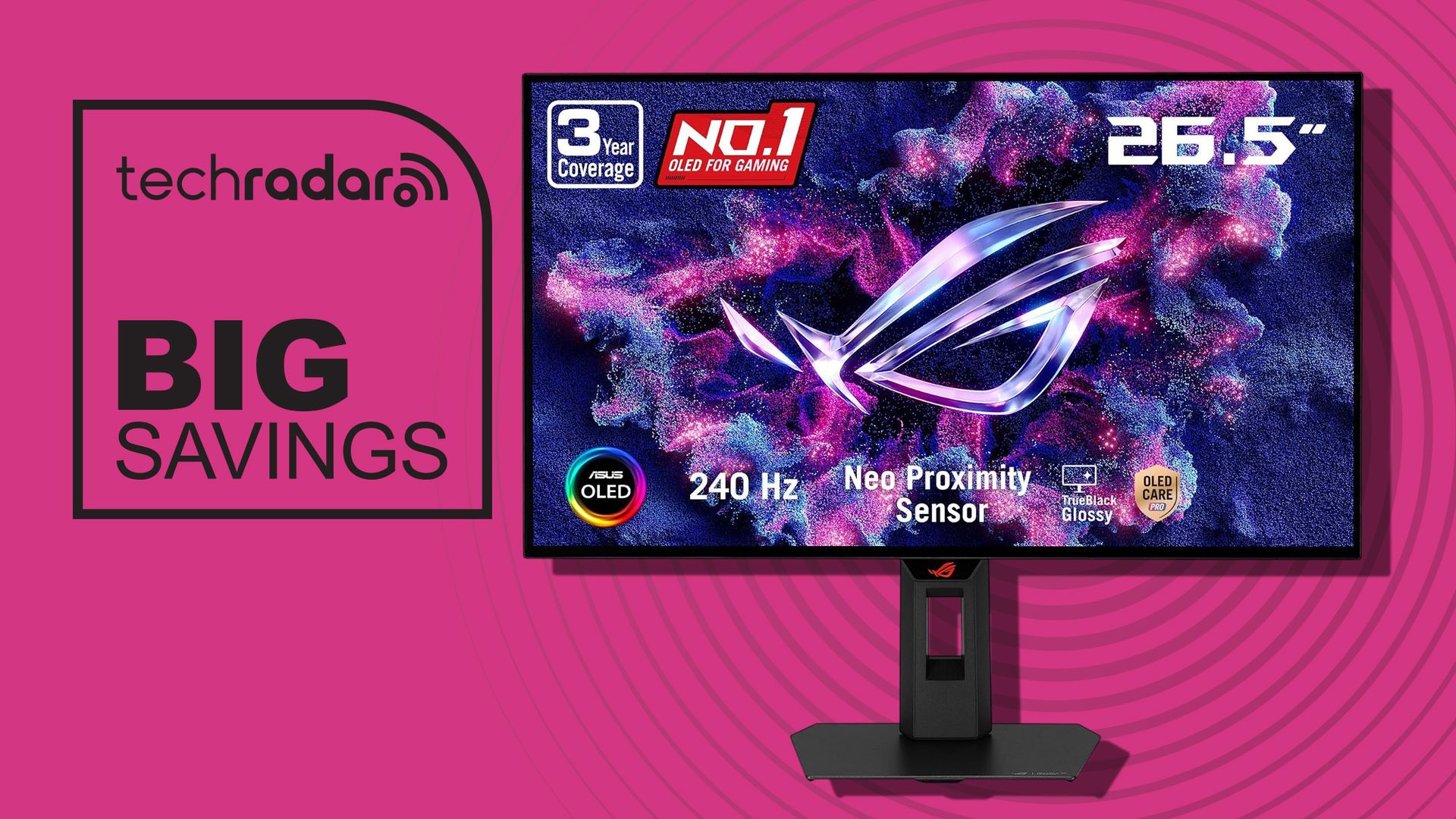 With 99% DCI-P3 color accuracy, this 27-inch Asus OLED monitor is a $384 steal for creators at its lowest ever price