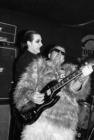 Captain Sensible and Dave Vanian of The Damned