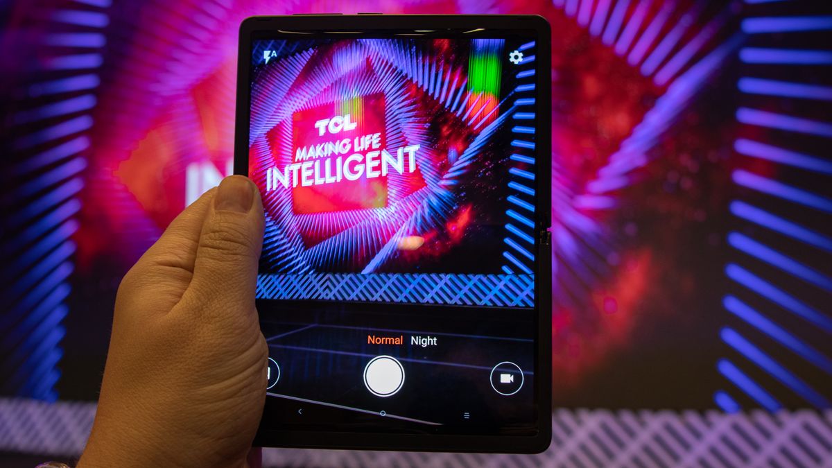 TCL foldable phone