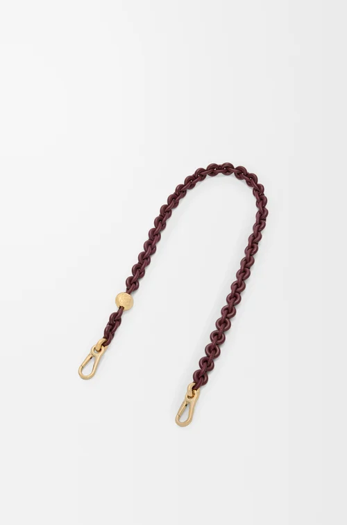 Donut Chain Strap in Calfskin