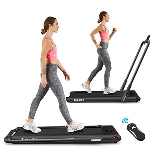 Goplus 2 in 1 Folding Treadmill