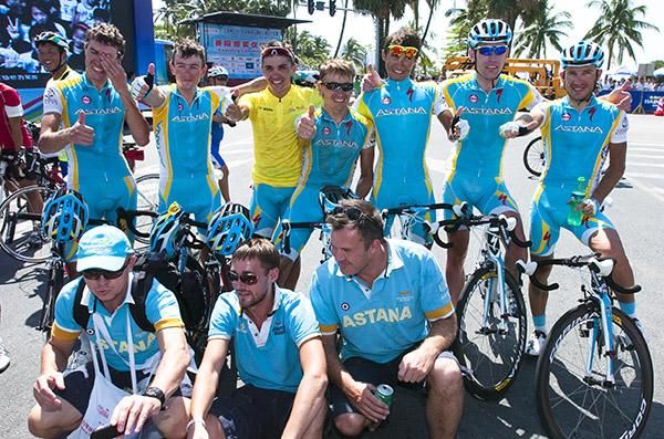 Pro-Tour team Astana have shown their strength on the tour once again with a powerful display in the penultimate stage yesterday deciding the race.