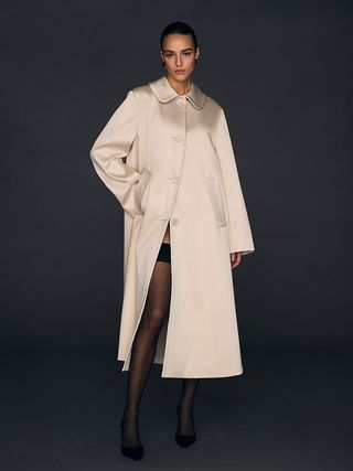 Atelier Victoria's Secret X Altuzarra Satin Evening Coat