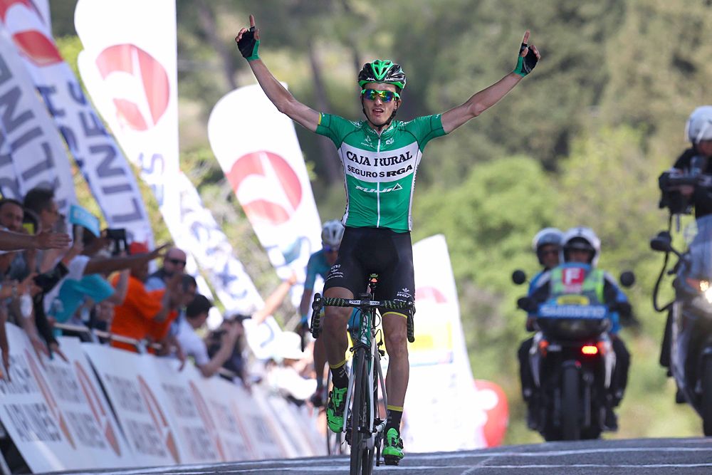 Pello Bilbao (Caja Rural) stage six summit finish
