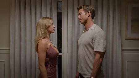 Sydney Sweeney and Glen Powell in Anyone But You