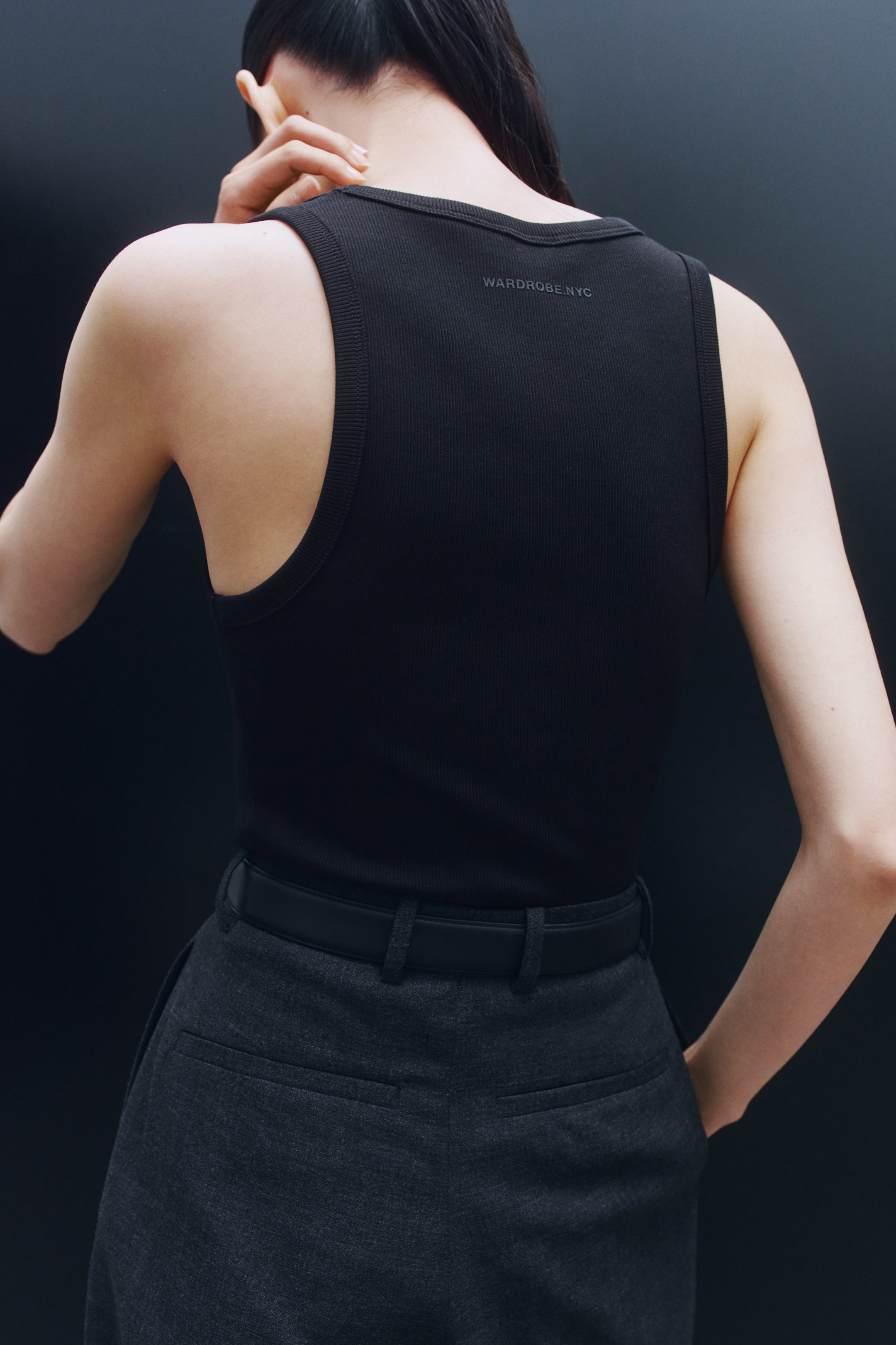 Ribbed Vest Top