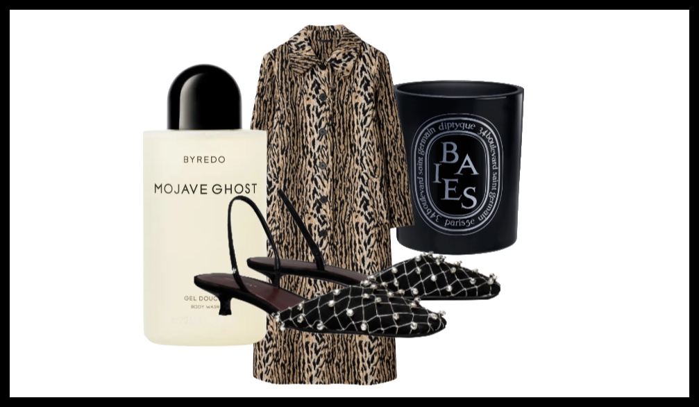 Byredo; Rixo; Tory Burch; Diptyque
