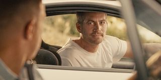 Paul Walker CGI image in Furious 7