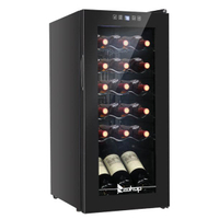 Zimtown 18-Bottle Compressor Wine Cooler Refrigerator: was $419 now $209 @ Walmart