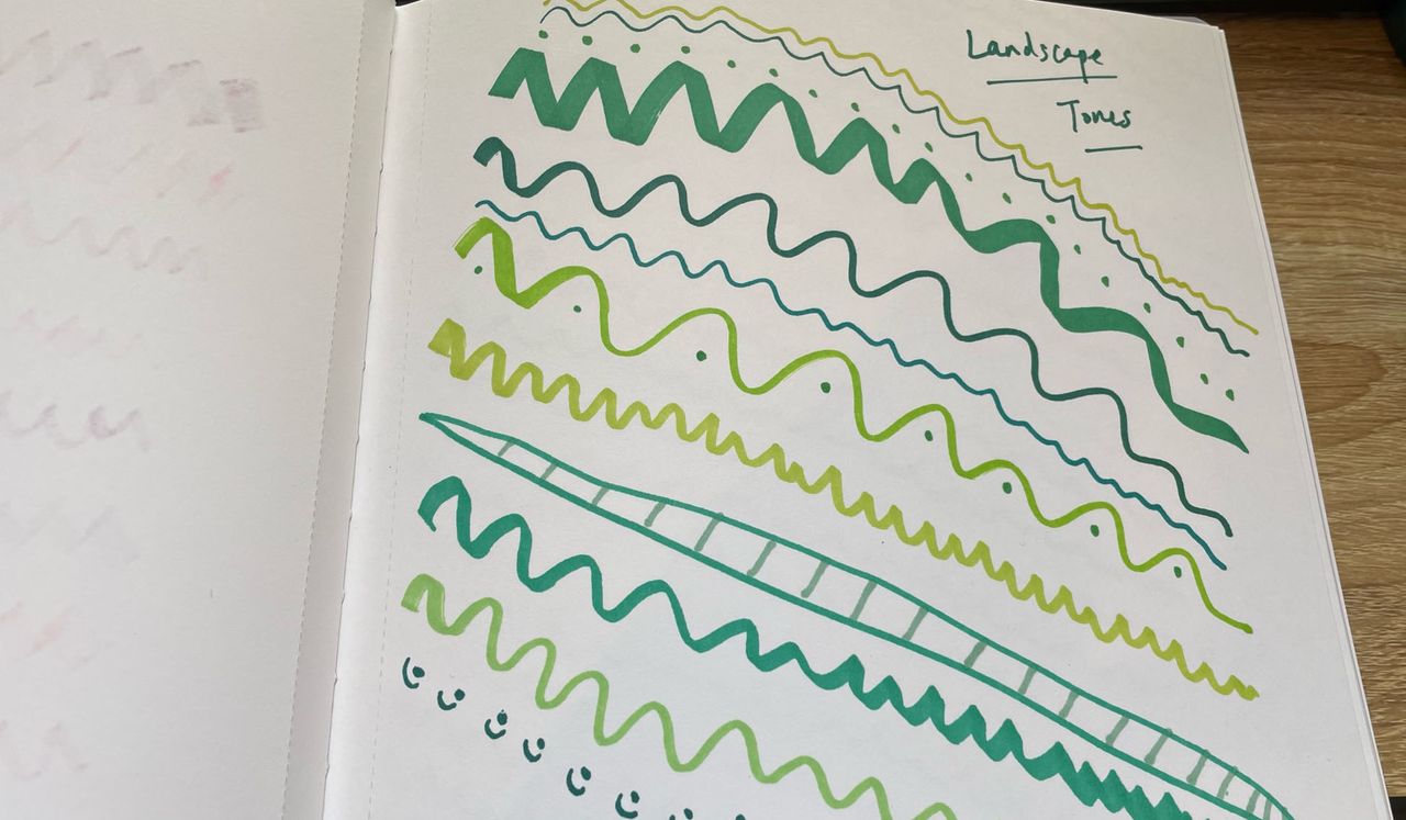 Ohuhu Kaala marker colour samples