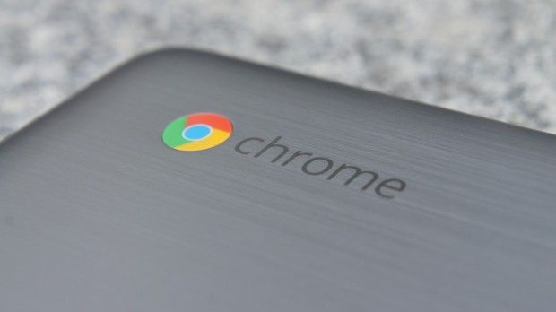 Chromebook logo on a laptop