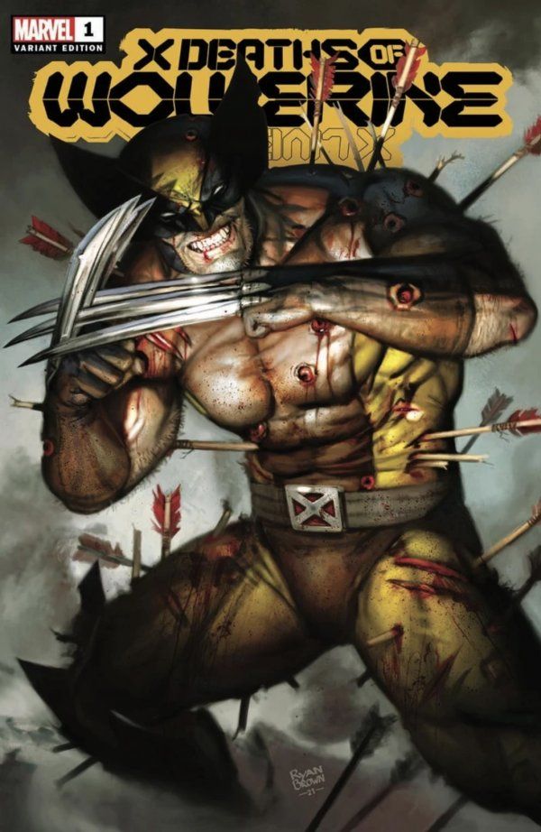 X Deaths of Wolverine #1 variant cover