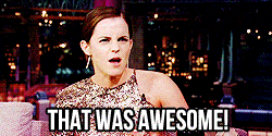 Emma Watson - That was awesome gif