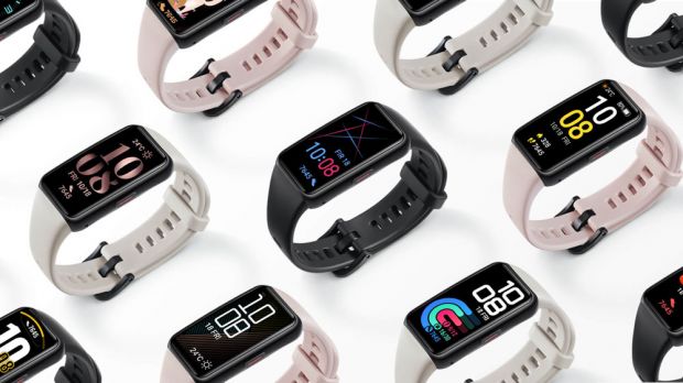 Cinturini Floreali Per Honor Band 6 - Bracciale In Silicone Morbidissimo, Sostituzione Facile E Impermeabile. Compatibile Con Honor Fitness Tracker Band 6, Regolabile Da 5.5 A 8.5 Pollici.