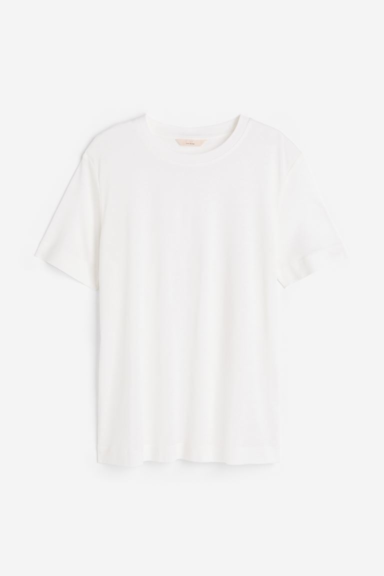 Silk-Blend T-Shirt