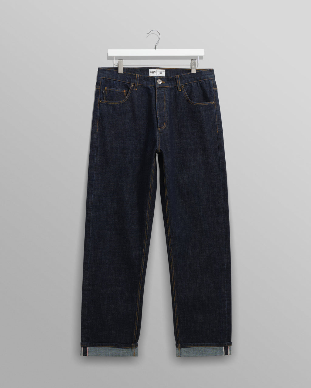 Russell - Rinse Wash Selvedge Straight Fit Denim Jeans