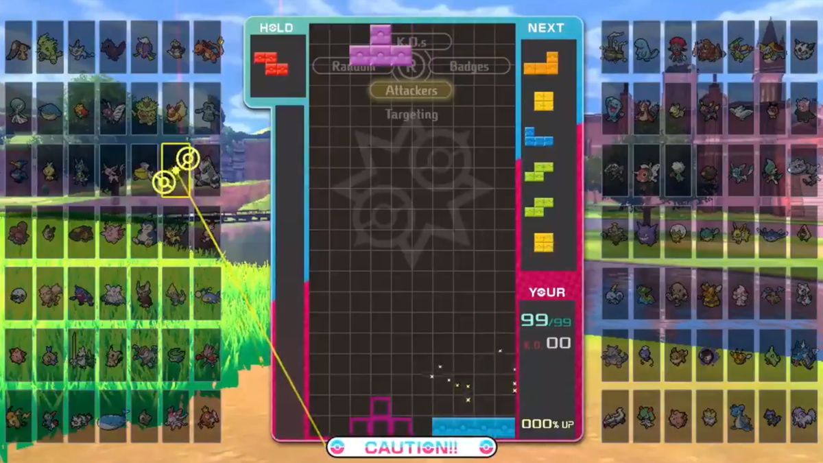 A Pokemon Sword and Shield theme is Tetris 99's next event reward