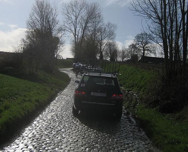 Although the day was pretty much rain free,