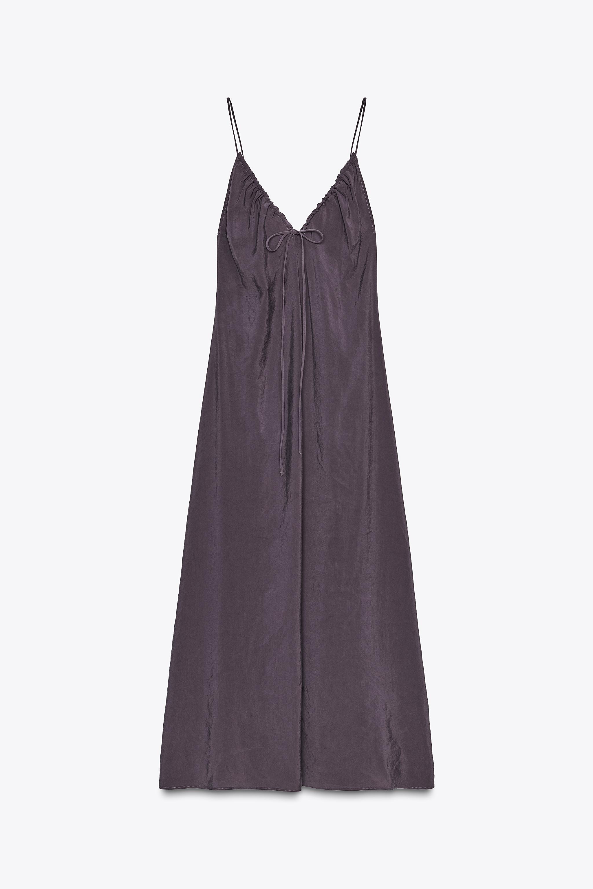 Flowy Ruffled V-Neck Midi Dress