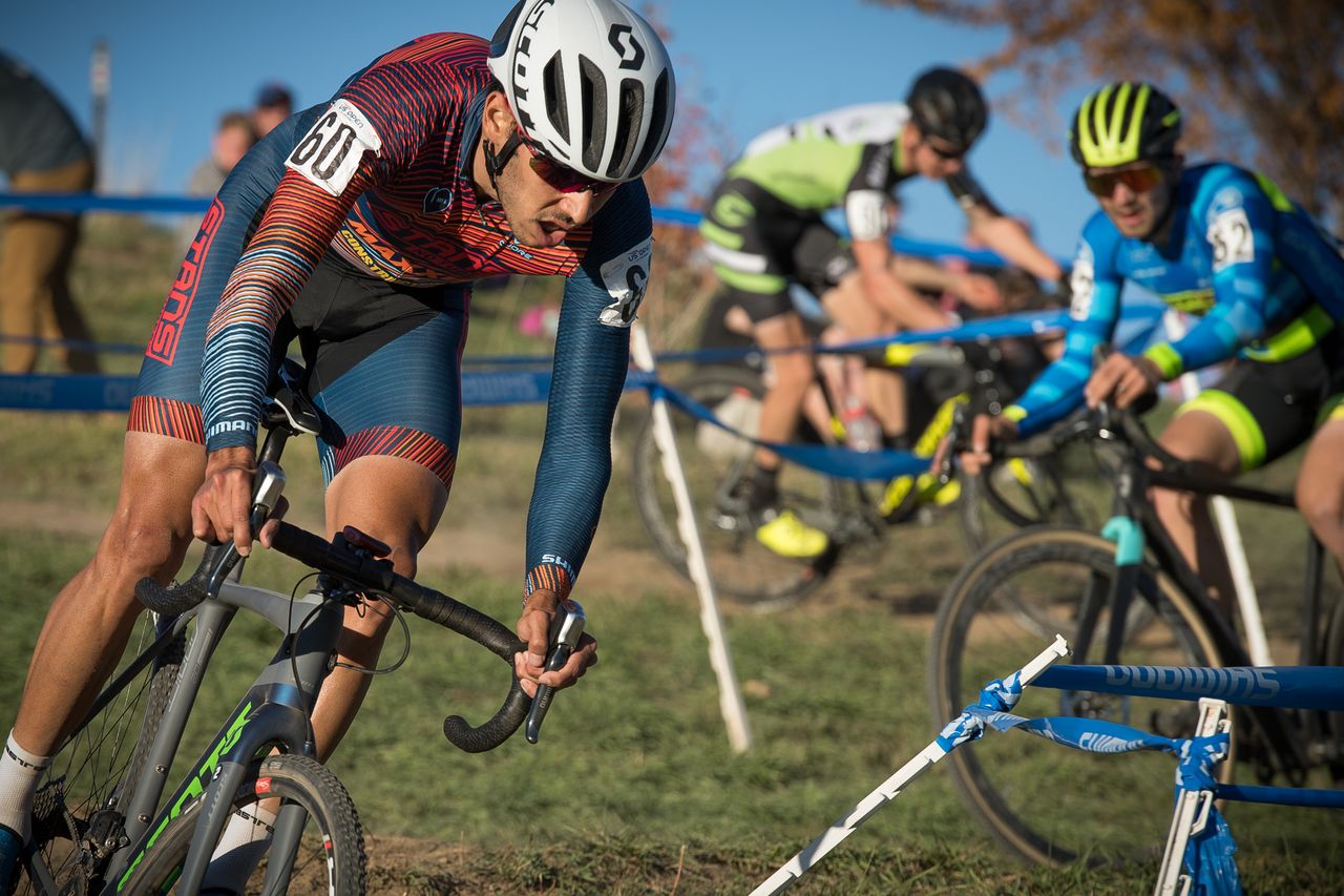 Hector Fernando Riveros on Day 2 of the US Open of Cyclo-cross