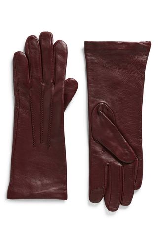 Points Leather Gloves