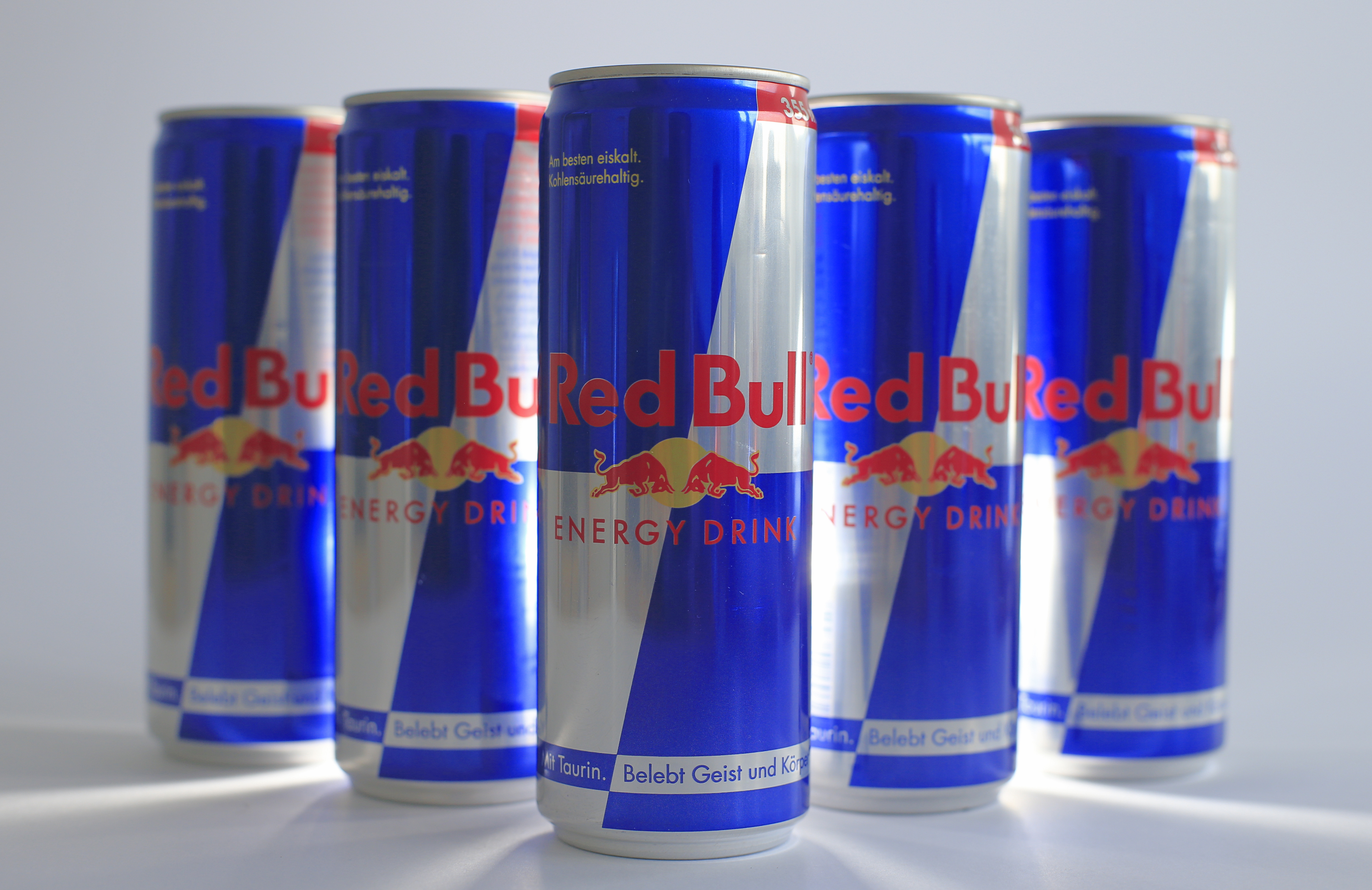 Red Bull cans