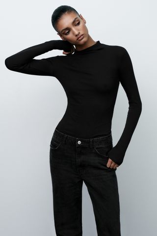 Turtleneck T-Shirt